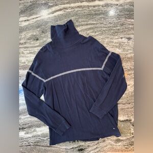 Vintage men’s Tommy Hilfiger mock neck long sleeve shirt size XL